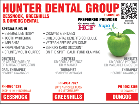 Hunter Dental Group Cessnock, Greenhills & Dungog Dental - Dentist in Melbourne 1