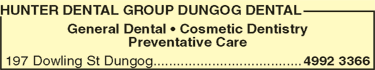 Hunter Dental Group Dungog Dental - Dentist in Melbourne 1