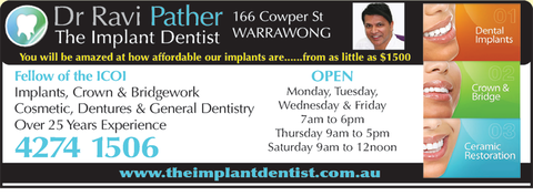 Pather Ravi Dr - Dentist in Melbourne 4