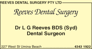Reeves Dental Surgery Pty Ltd - Dentist in Melbourne 1