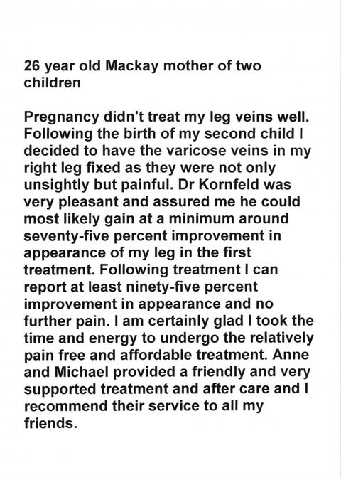 Leg Vein Clinic Australia (Dr M Kornfeld) - Dentist in Melbourne 2